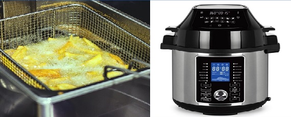 image of sayona air fryer or sayona pressure cooker